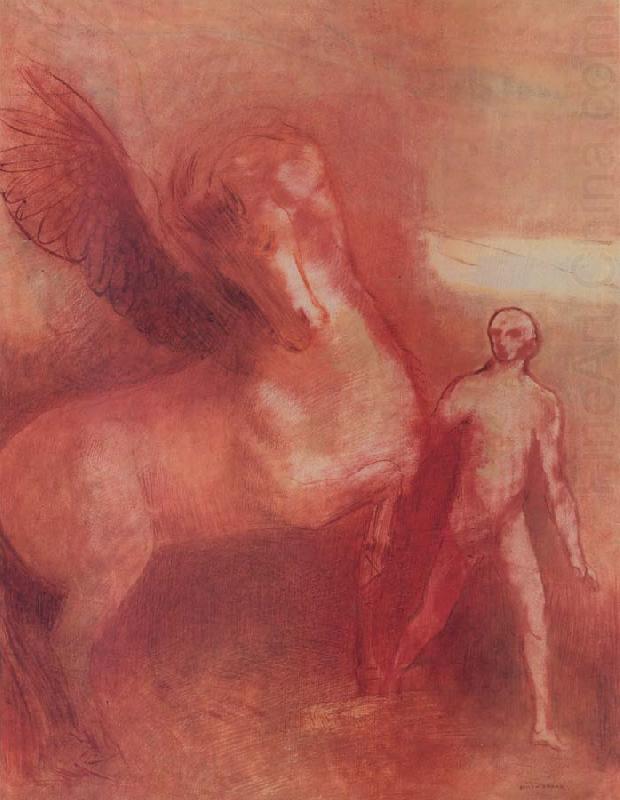 Odilon Redon Pegasus china oil painting image